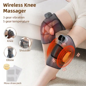 Heated Knee Massager Hot Compress Vibration Pad