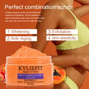 Papaya And Tomato Combination Scrub 250g