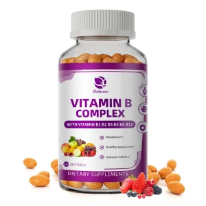LUKAREE Vitamin B Complex with Biotin, Folic Acid