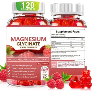 Magnesium Glycinate Gummies, Stress Relief Gummies