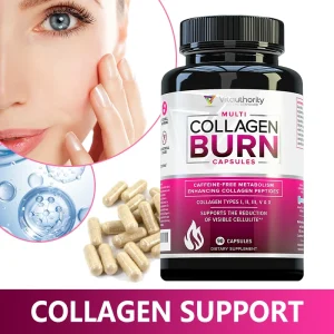 Multi Collagen, Vitamin C, Skin Health Supplement