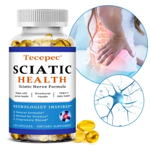 Sciatic Nerve Support Supplement, Strengthens Muscles, Nerve and Joint Health