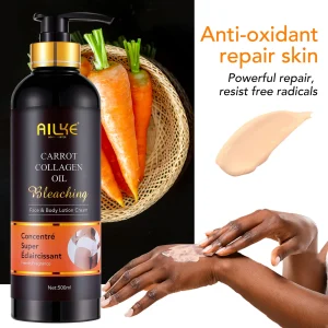 AILKE  Moisturizing Body Lotion, For Dark And Black Skin ,With Collagen
